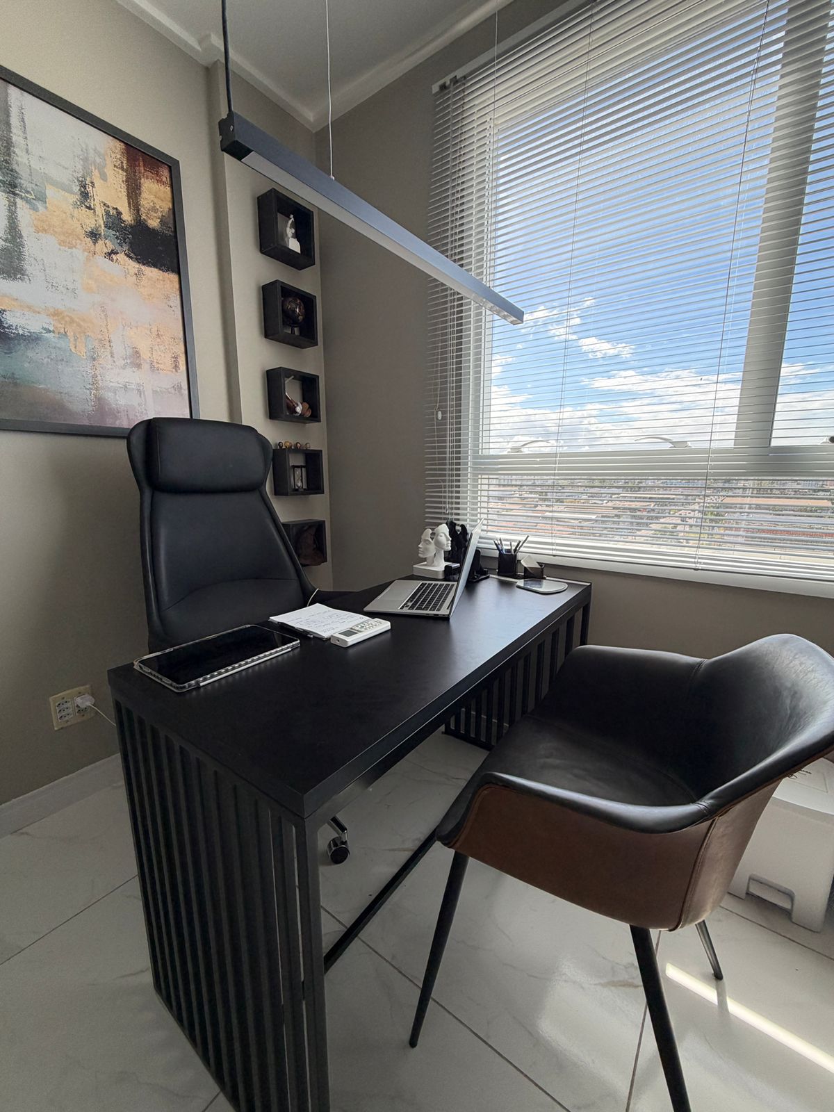 Consultório com vista panorâmica